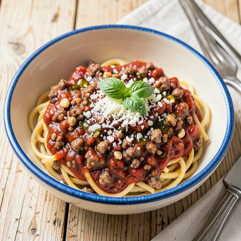 Visual representation of Fazoli's Meat Sauce Recipe: Rich, Hearty Flavor for Perfect Pasta Nights