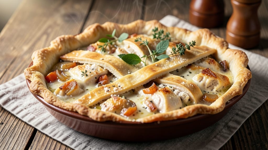 Chicken Pot Pie Made With Bisquick Recipe: Golden Crust, Flaky Layers in 30 Minutes