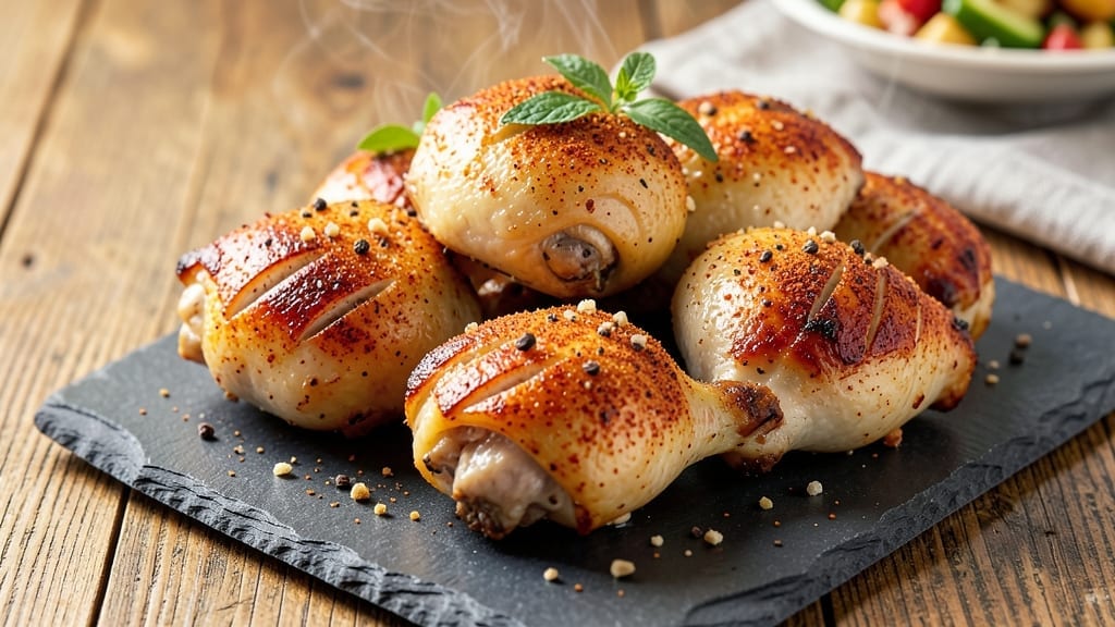 Baked Chicken Thighs and Drumsticks Recipe: Smoky Paprika Crust Meets Juicy Centers