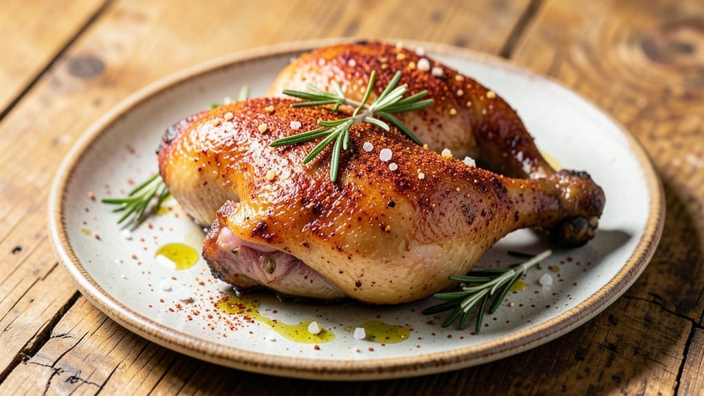 Roast Chicken Thigh and Drumstick Recipe: Smoky Paprika-Crusted Juiciness in One Pan