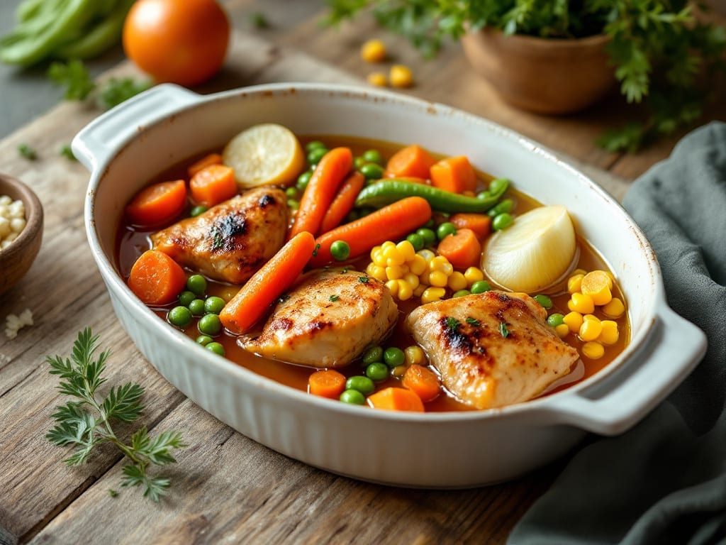 Knorr Chicken and Garden Vegetables Recipe: One-Pot Pantry Meal in 20 Minutes