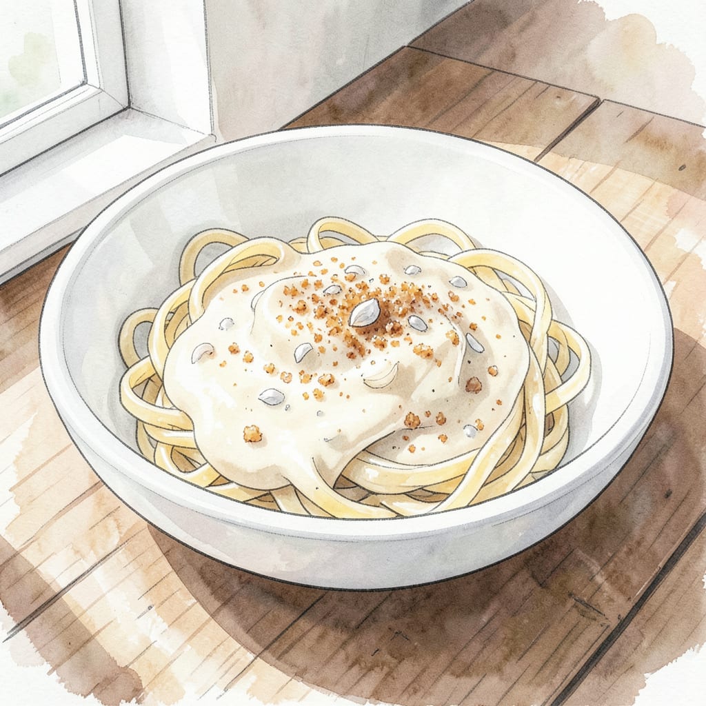 Fettucine Alfredo Sauce Recipe: Creamy Restaurant Quality Pasta Sauce example with annotations