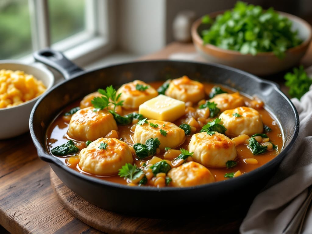 Original Bisquick Chicken and Dumplings Recipe: Buttery Biscuit Dumplings Over Homestyle Stew