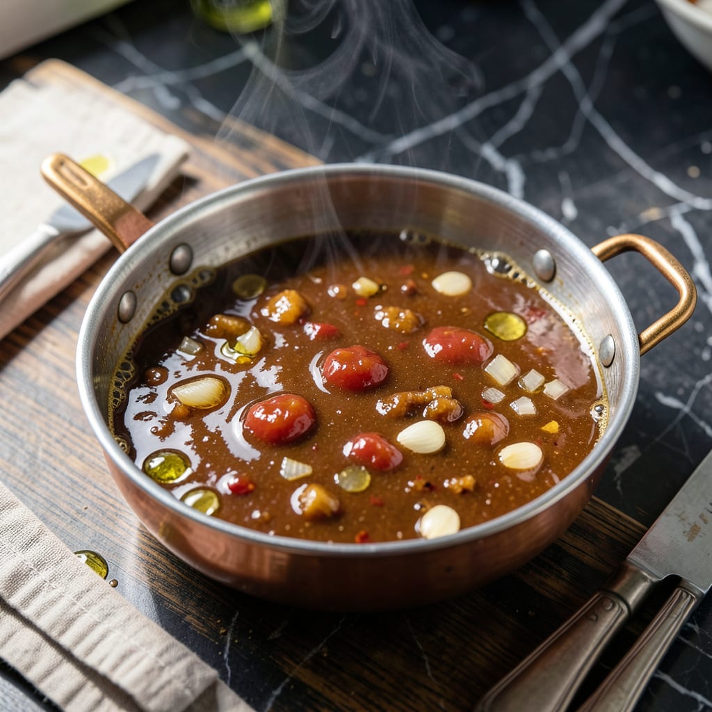Filipino BBQ Sauce Recipe: Sweet and Tangy Banana Ketchup Twist example with annotations