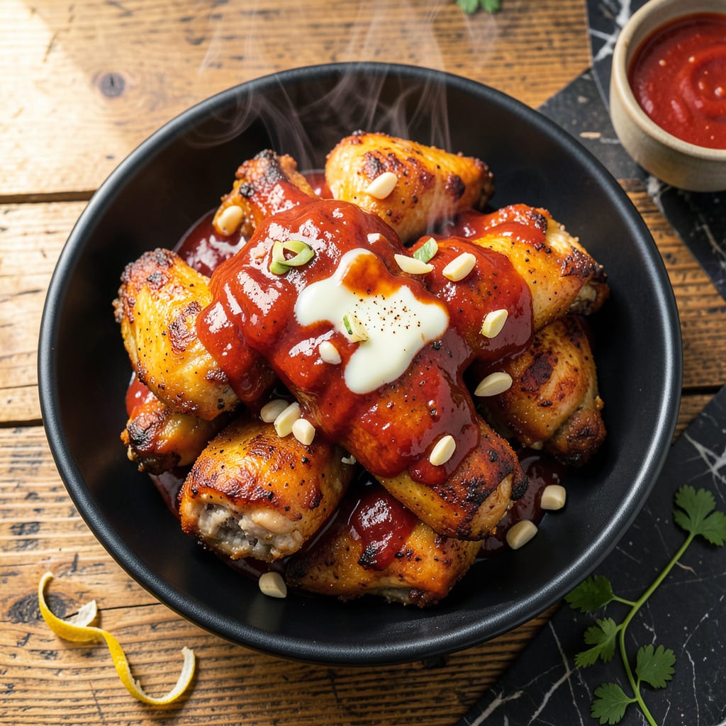 Franks Hot Sauce Buffalo Chicken Recipe: Spicy Kick With Buttery Crisp Skin detailed visual guide