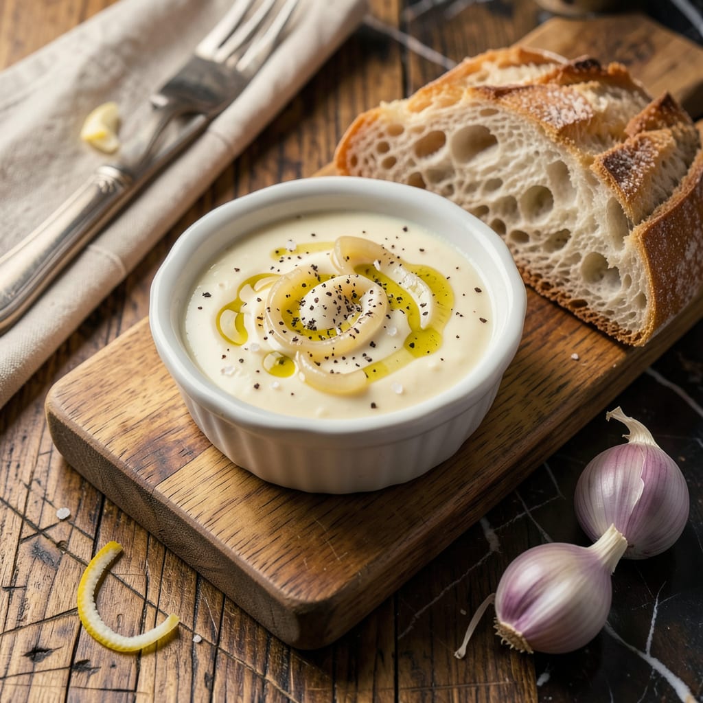 Garlic Butter Dipping Sauce Recipe: Rich, Creamy Perfection for Any Dish illustration with key details