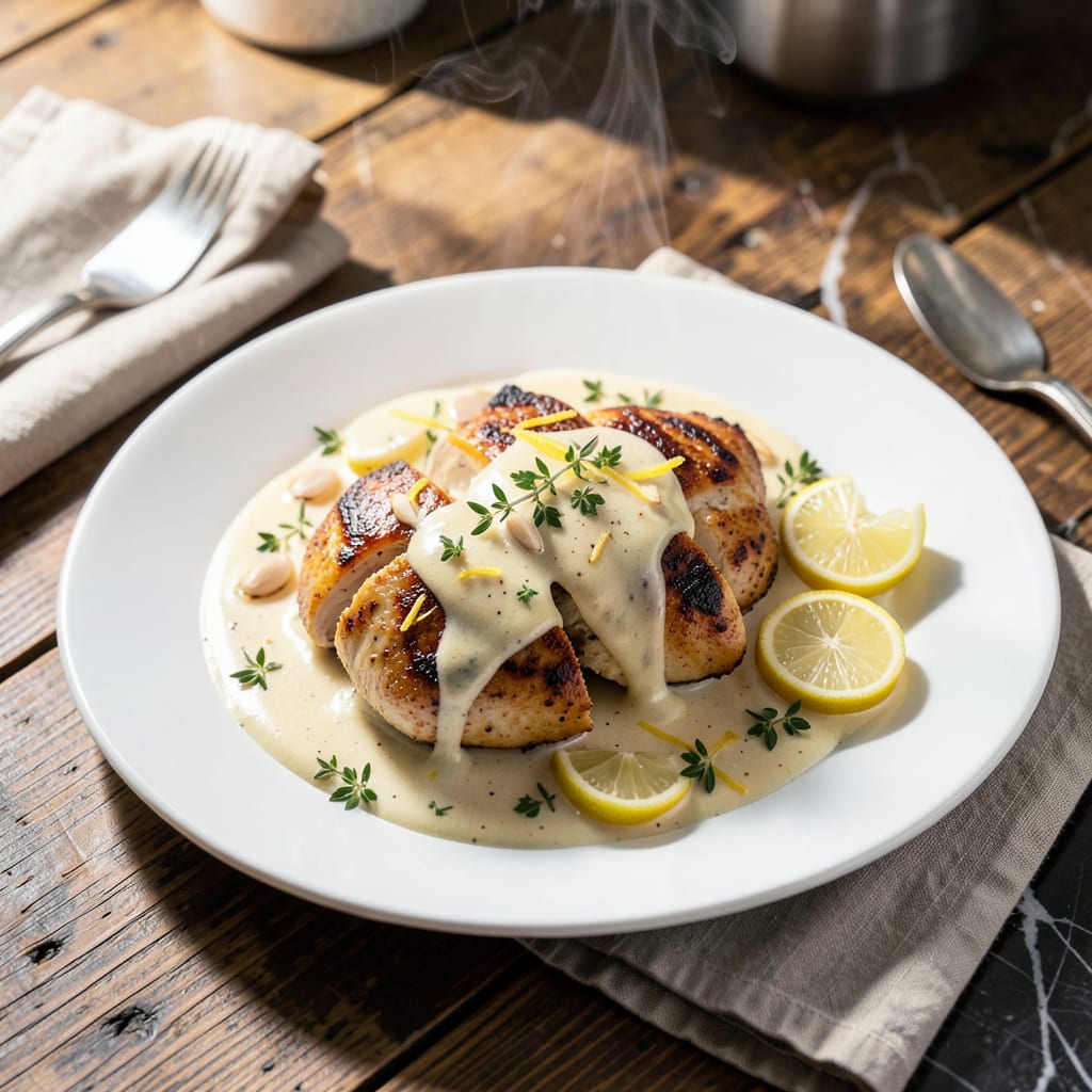 Comprehensive Garlic Lemon Butter Sauce Recipe for Chicken: Bright Zesty Gloss for Juicy Poultry visual reference