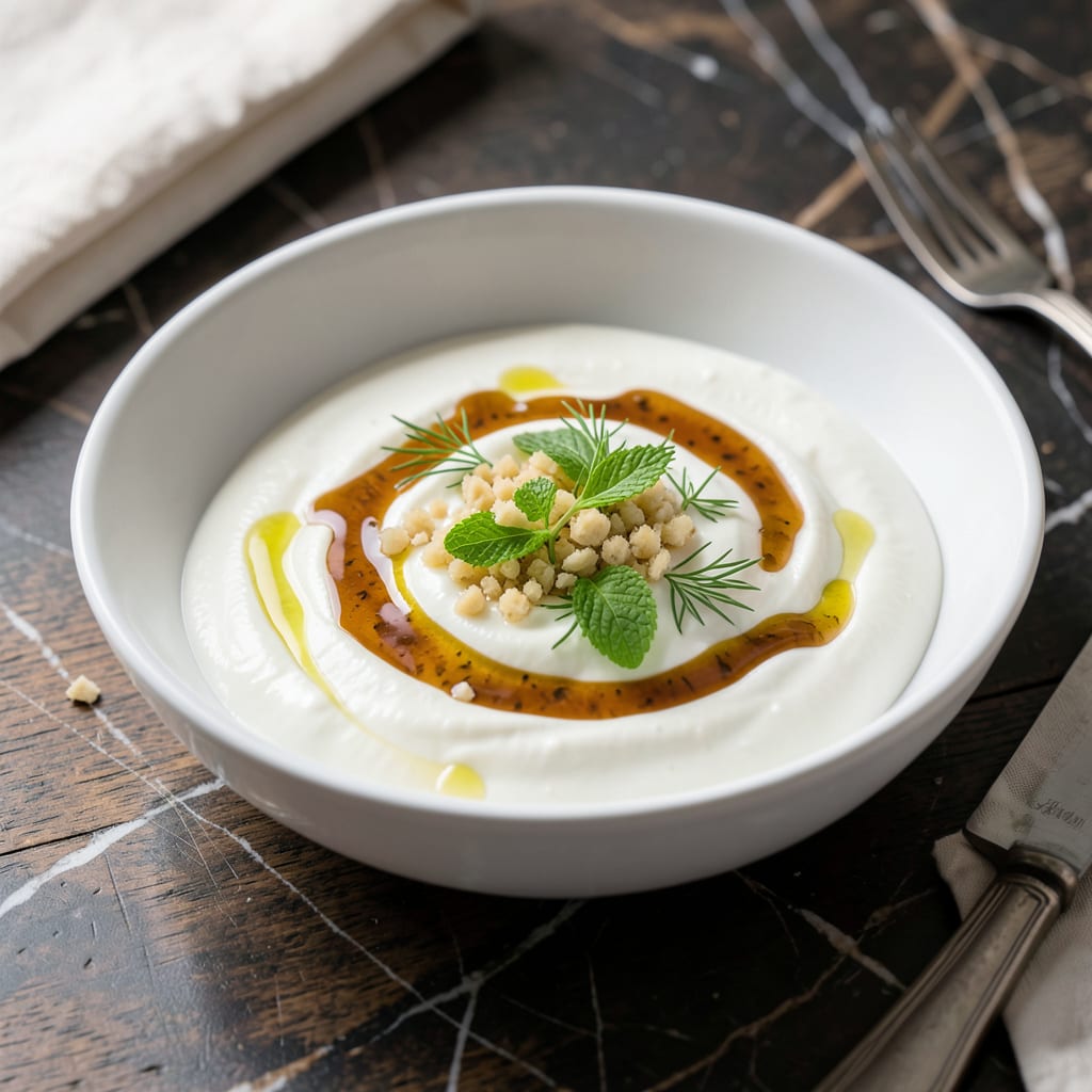 Complete Garlic Yogurt Sauce Recipe: Cool and Creamy Mediterranean Dipping Delight overview image
