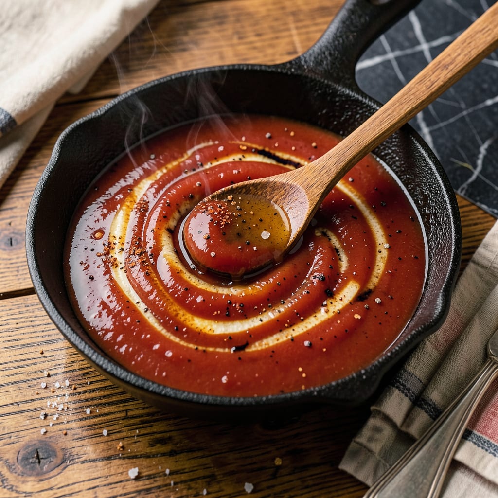 Visual representation of georgia bbq sauce recipe