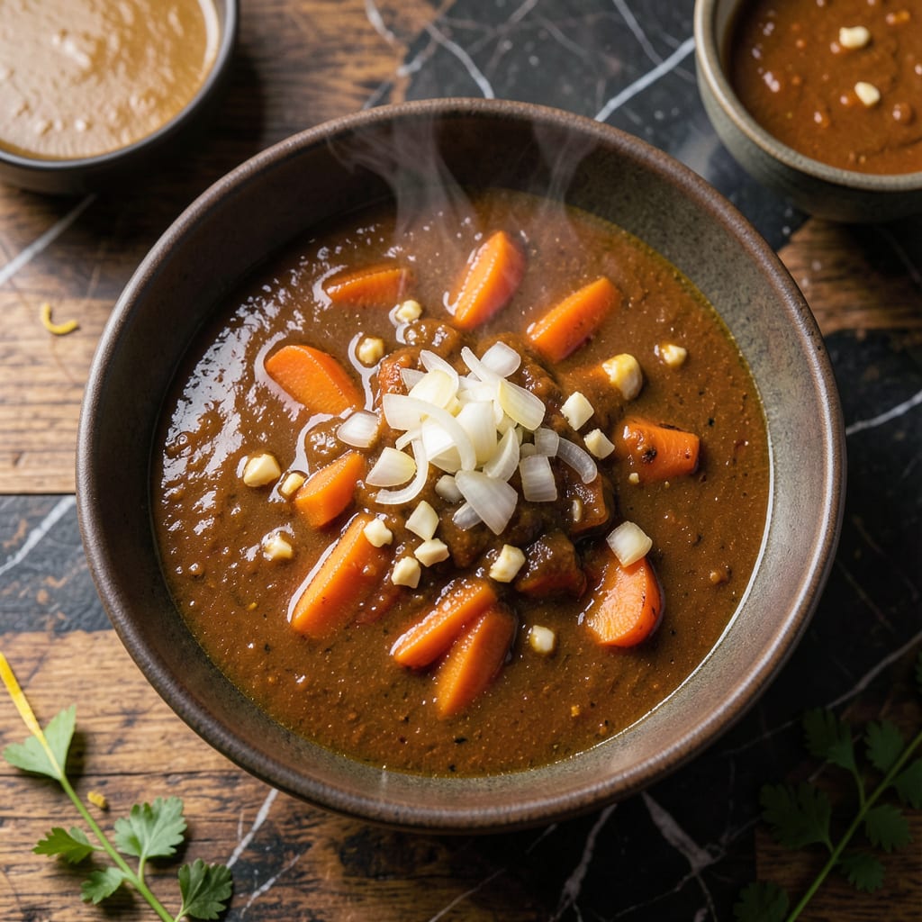 Visual representation of Go Go Curry Sauce Recipe: Japanese Style Savory Sweetness