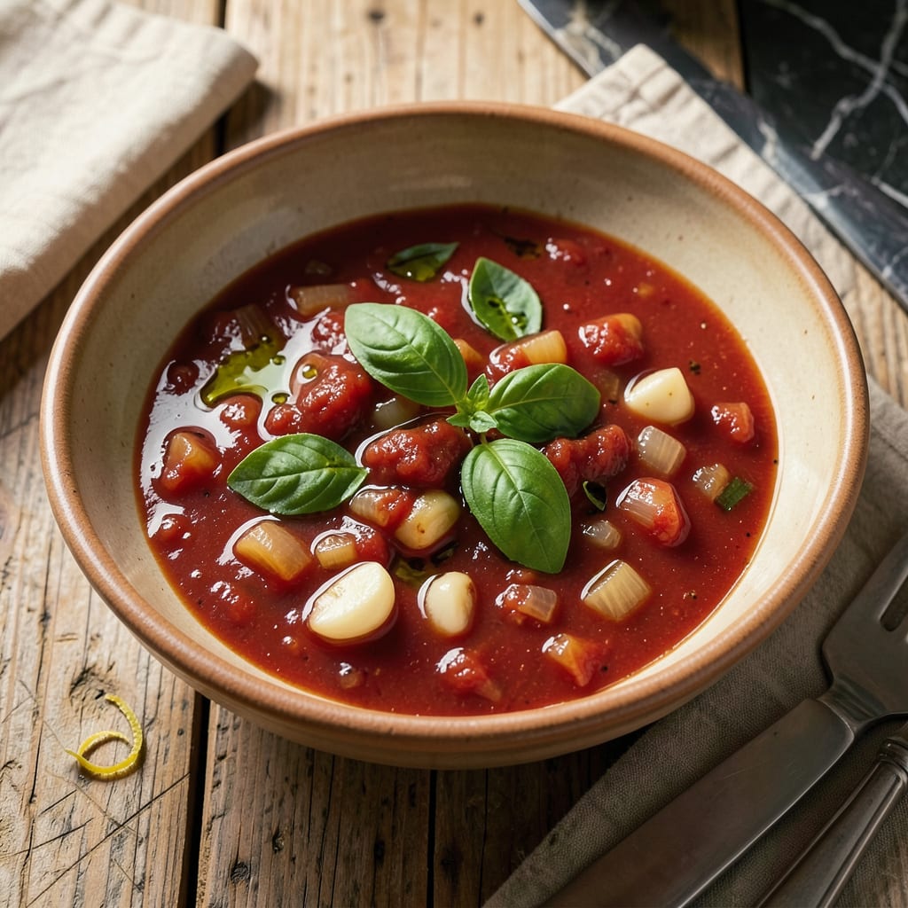 good spaghetti sauce recipe illustration with key details