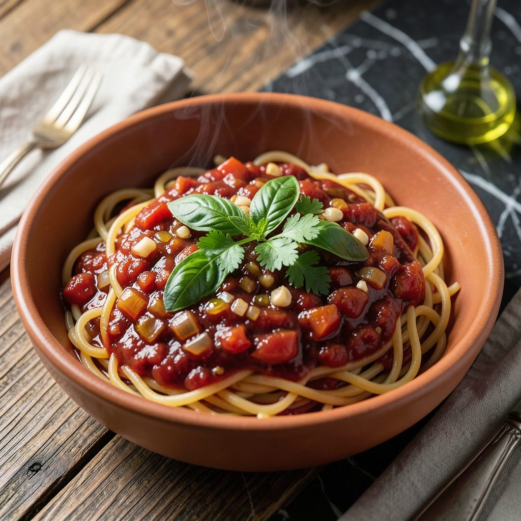 Complete Good Spaghetti Sauce Recipe: Rich Tomato Base With Fresh Herb Depth overview image