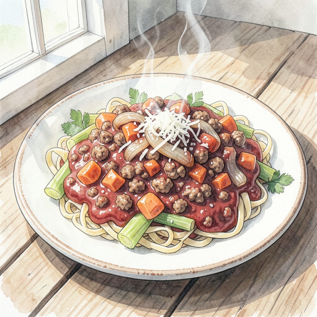 Ground Turkey Meat Sauce Recipe: Hearty and Flavorful Pasta Sauce illustration with key details