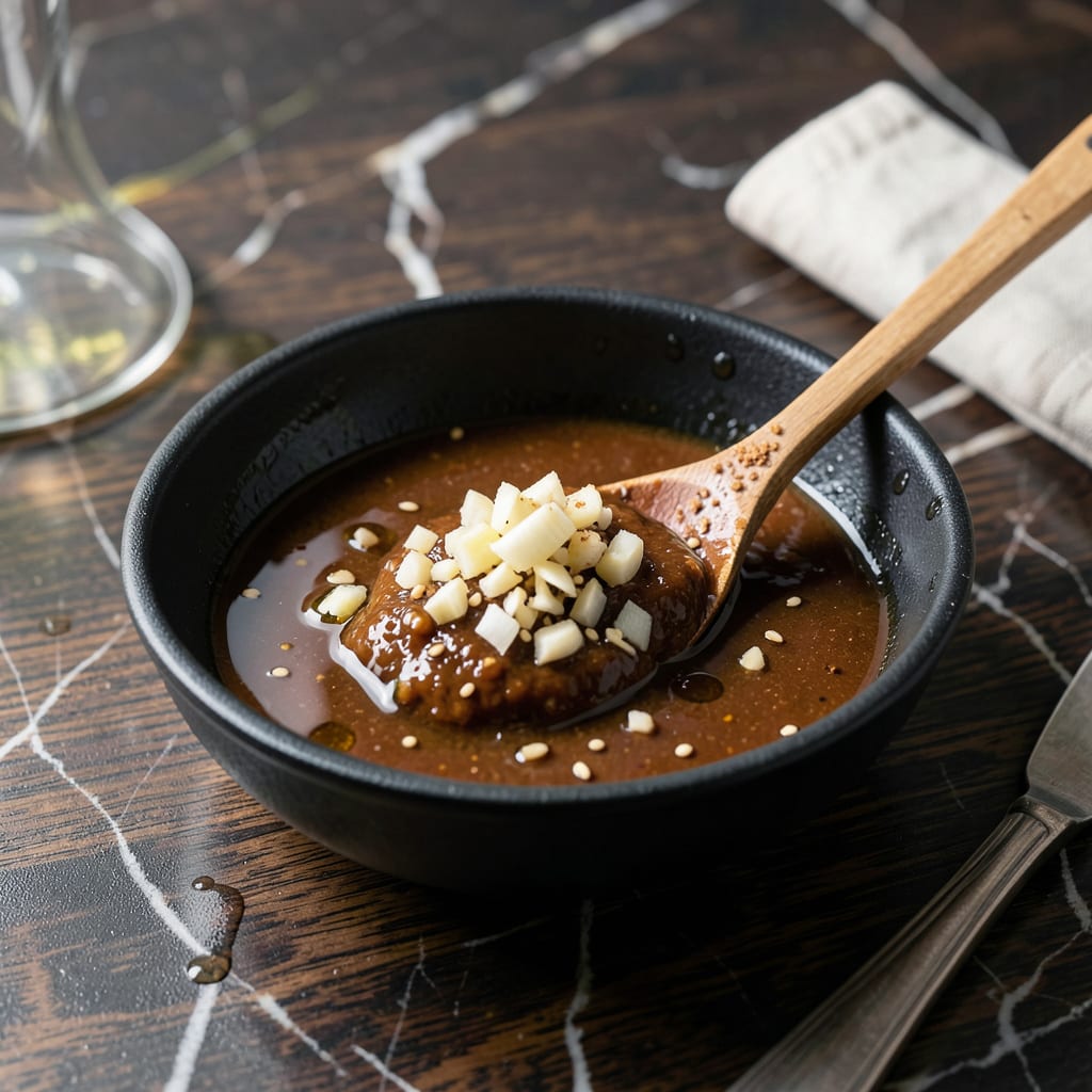 Gyu Kaku Sauce Recipe: Sweet and Savory Japanese Glaze example with annotations