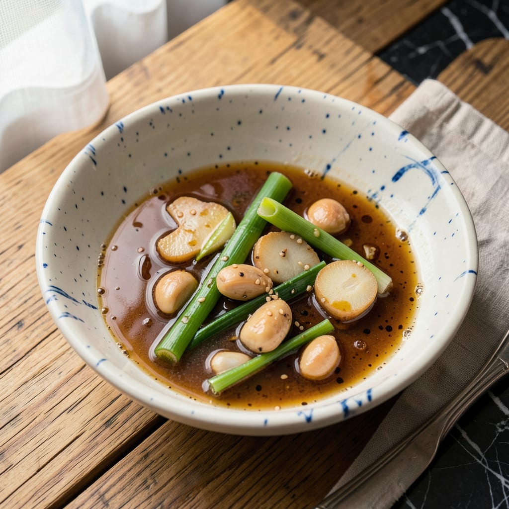 Comprehensive Hainanese Chicken Sauce Recipe: Ginger Garlic Dipping Magic in Minutes visual reference