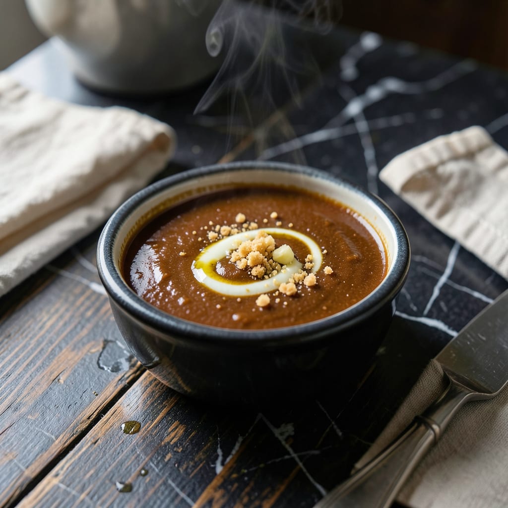 Hibachi Brown Sauce Recipe: Tangy Umami Drizzle for Teppanyaki example with annotations