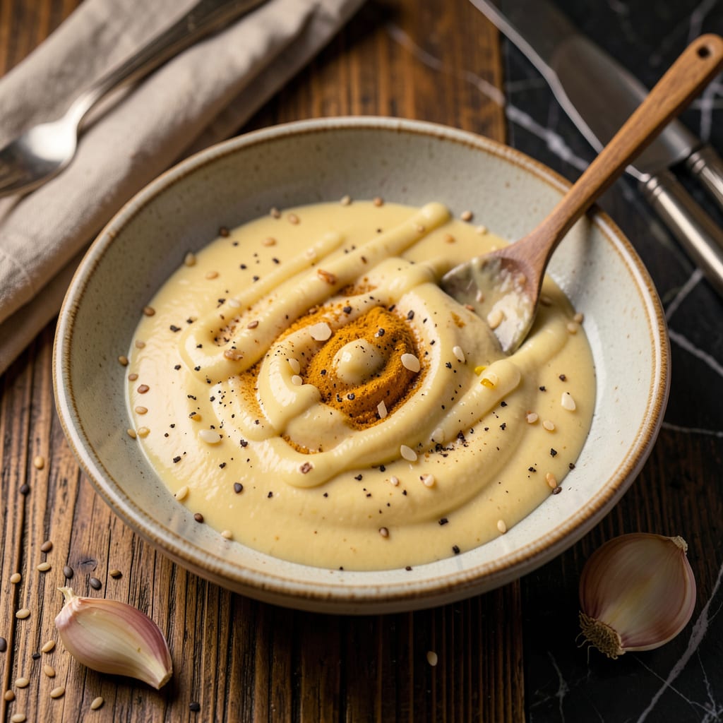 Visual representation of hibachi mustard sauce recipe