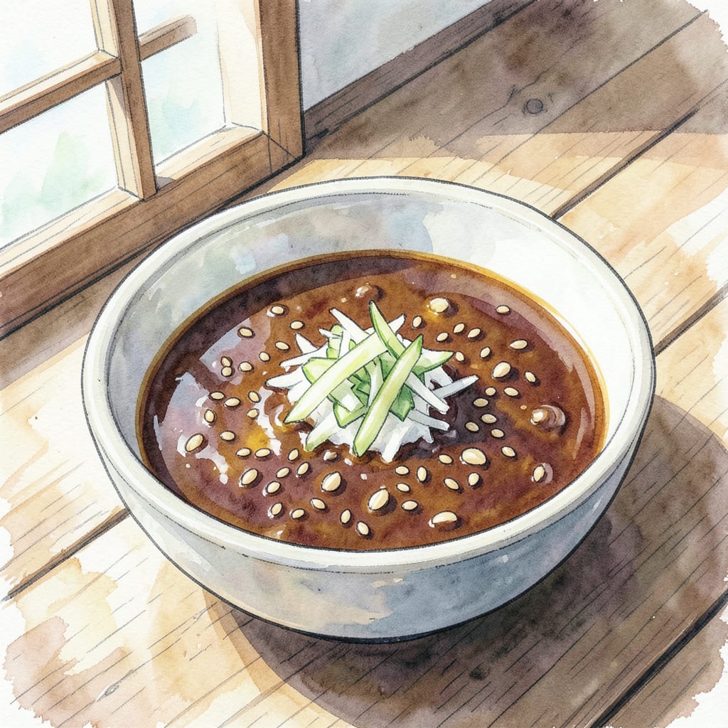 Visual representation of hibachi sauces recipe