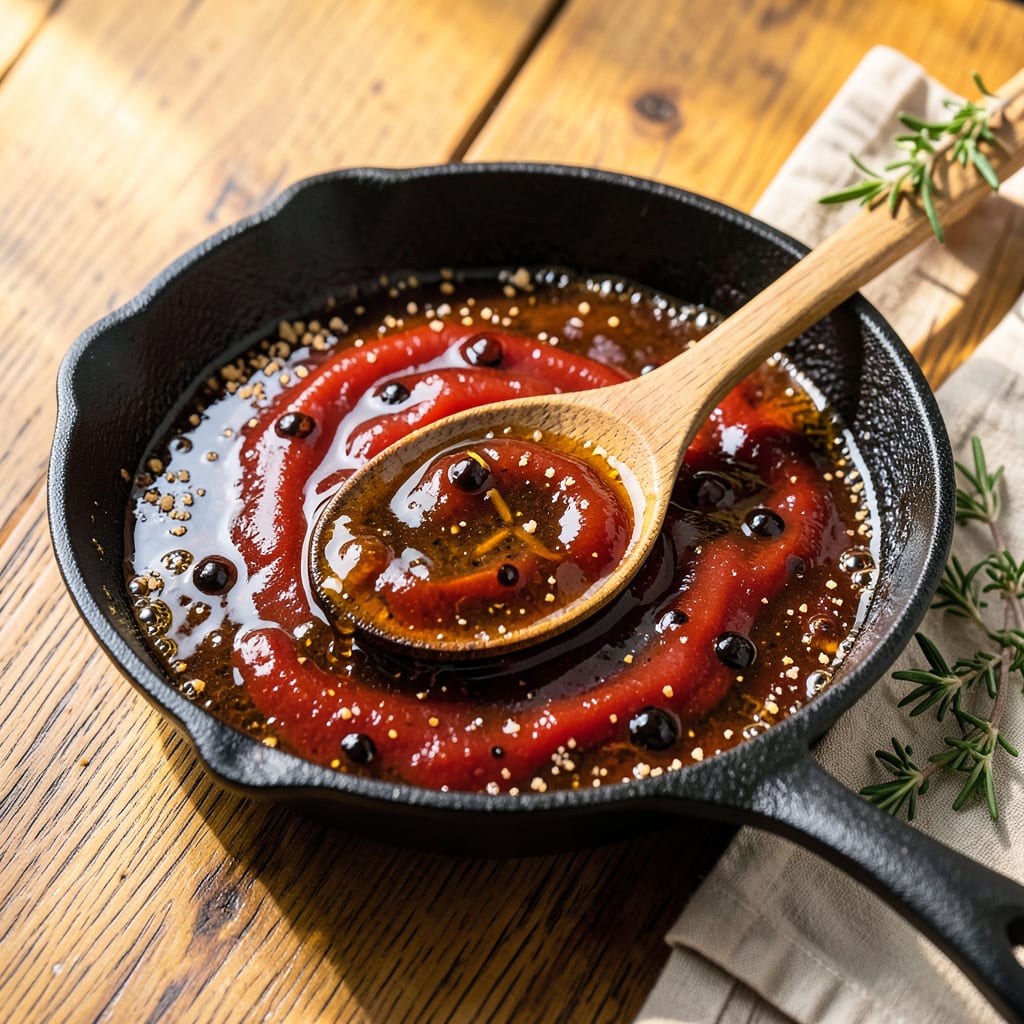 Visual representation of **Hickory BBQ Sauce Recipe: Smoky Sweet Glaze for Grilling Season**