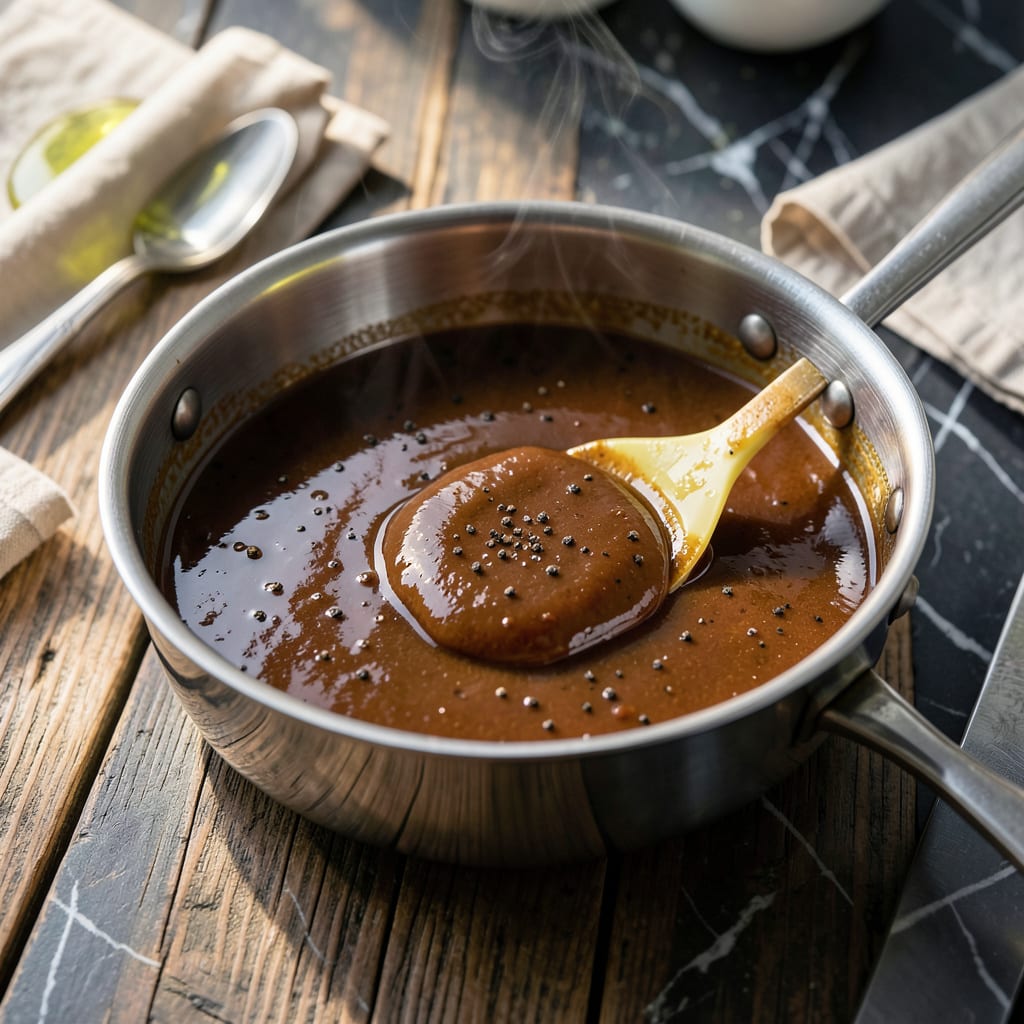 Visual representation of Homemade Browning Sauce Recipe: Rich Umami Depth for Meats