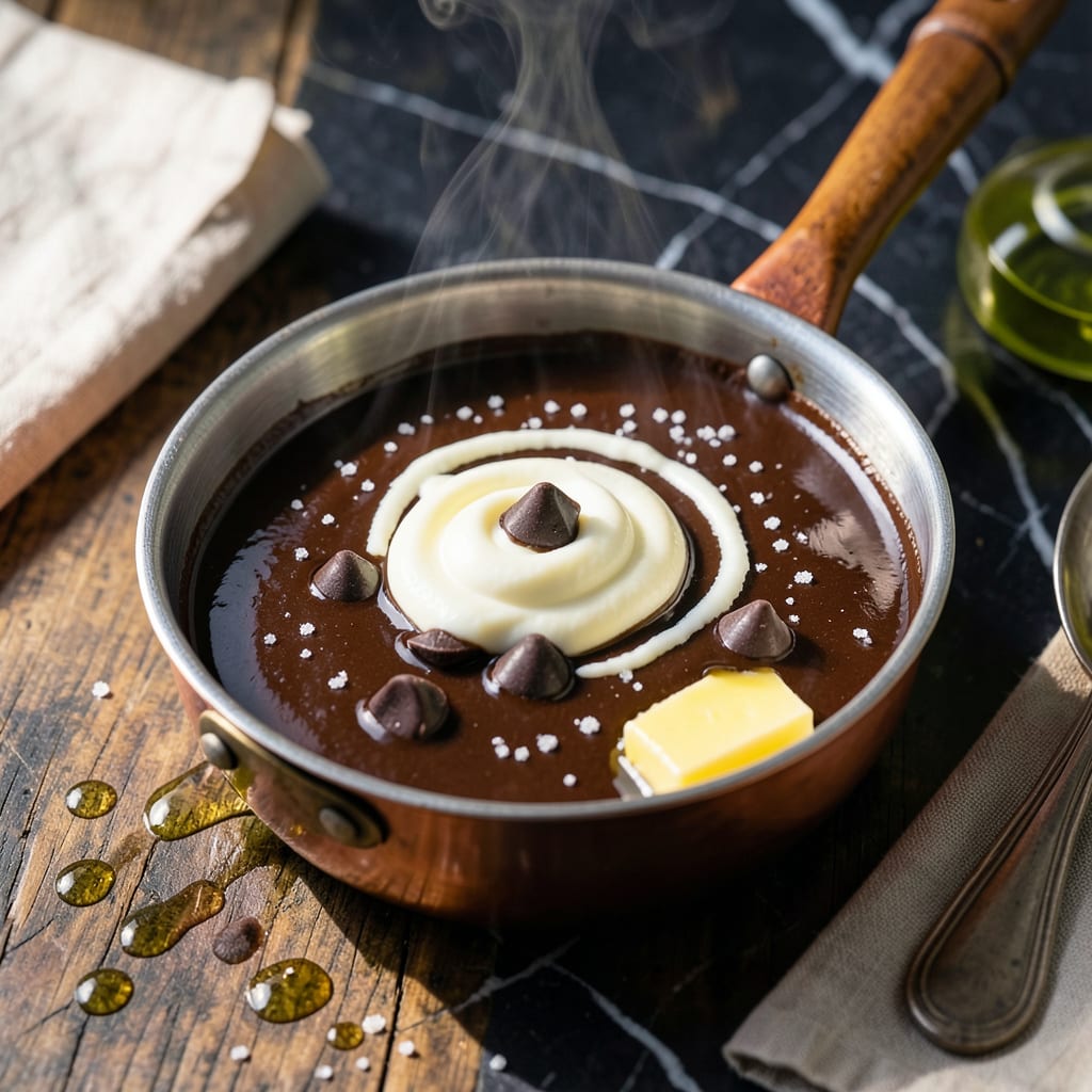 Comprehensive Homemade Chocolate Sauce Recipe: Rich and Velvety Drizzle for Desserts visual reference