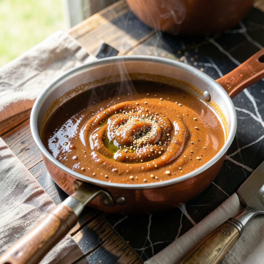 Homemade Enchilada Sauce Recipe: Bold Mexican Flavor in Minutes example with annotations