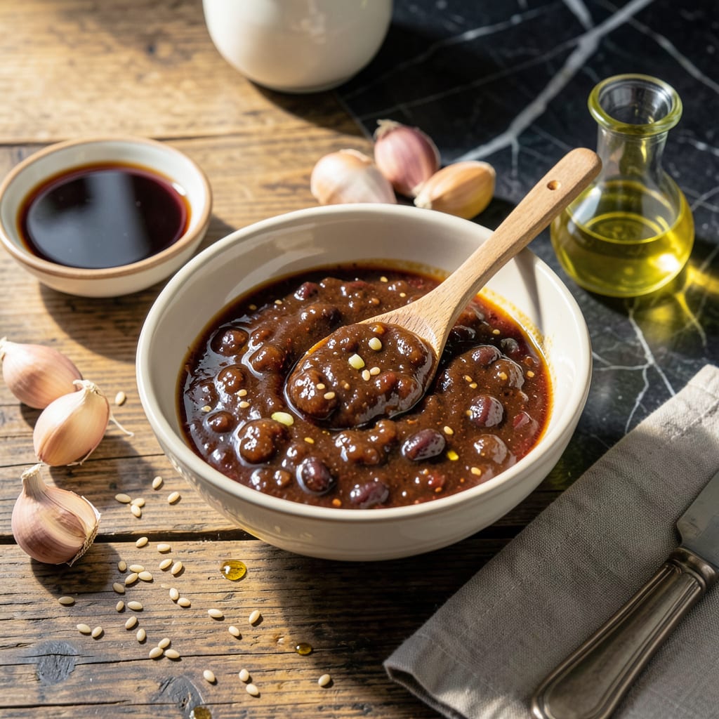 Homemade Hoisin Sauce Recipe: Authentic Cantonese Umami in Minutes example with annotations