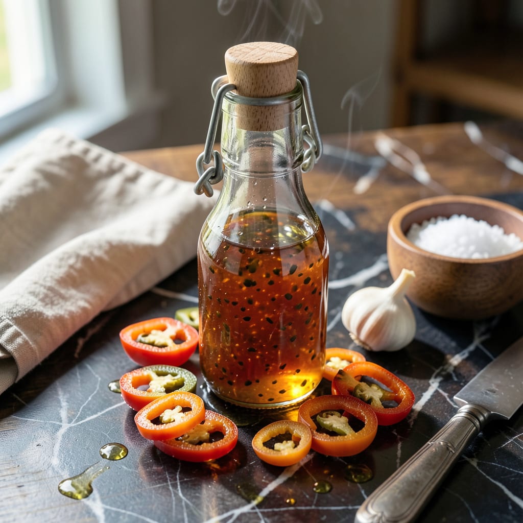 Homemade Hot Sauce Recipe: Fermented Heat With Fresh Peppers detailed visual guide