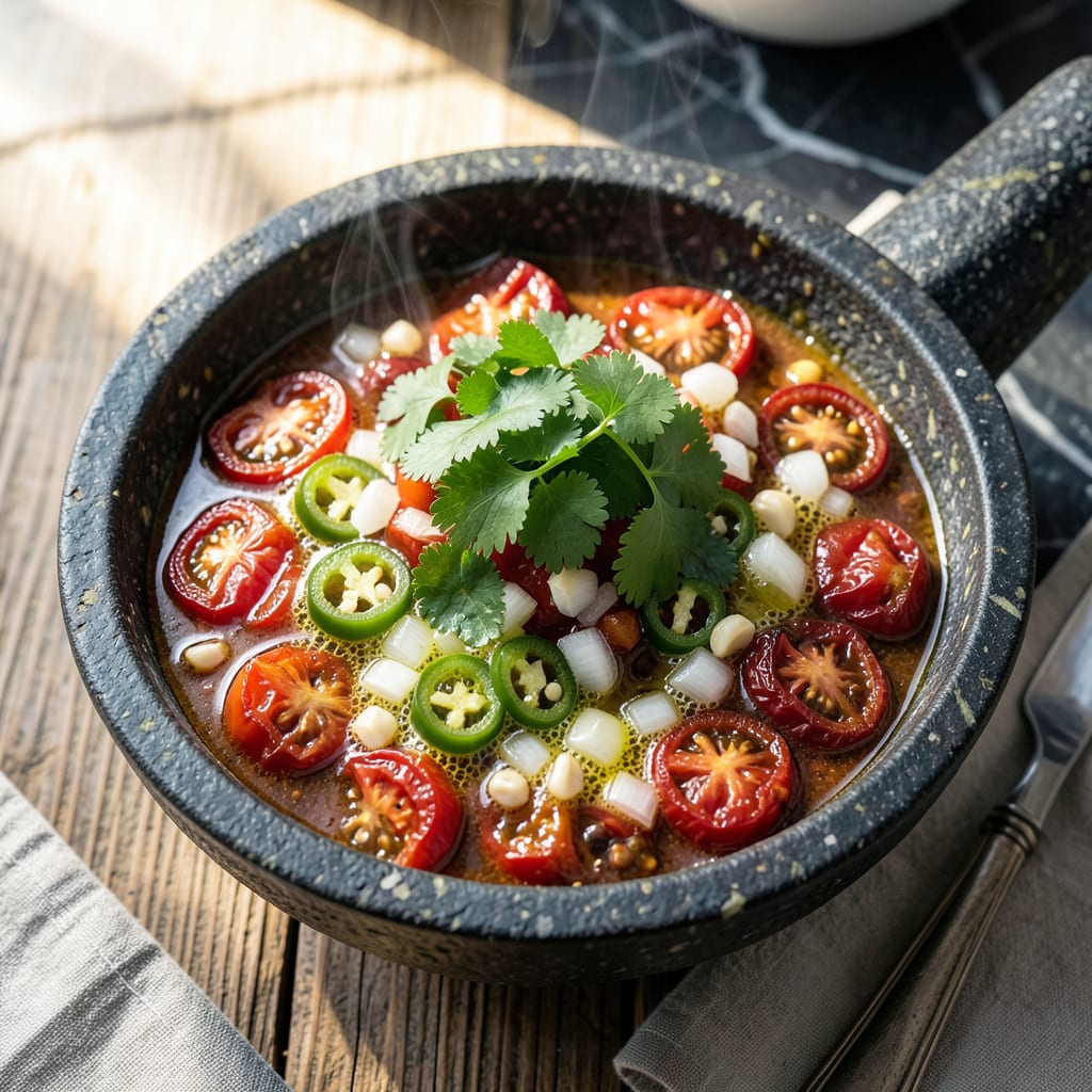 Visual representation of Homemade Salsa Sauce Recipe: Fresh Tomato Zing for Tacos