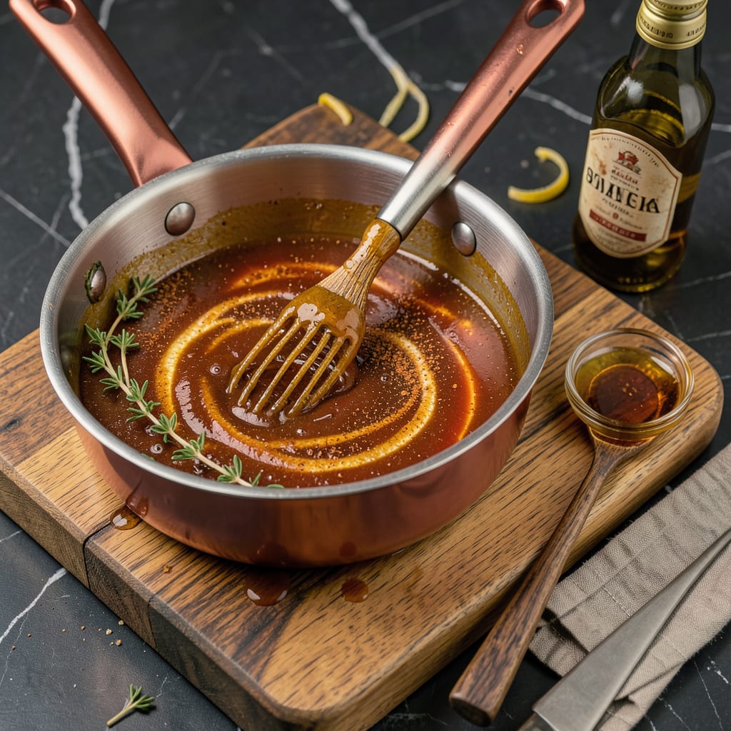 Honey BBQ Wing Sauce Recipe: Sweet, Smoky and Finger Licking Good detailed visual guide
