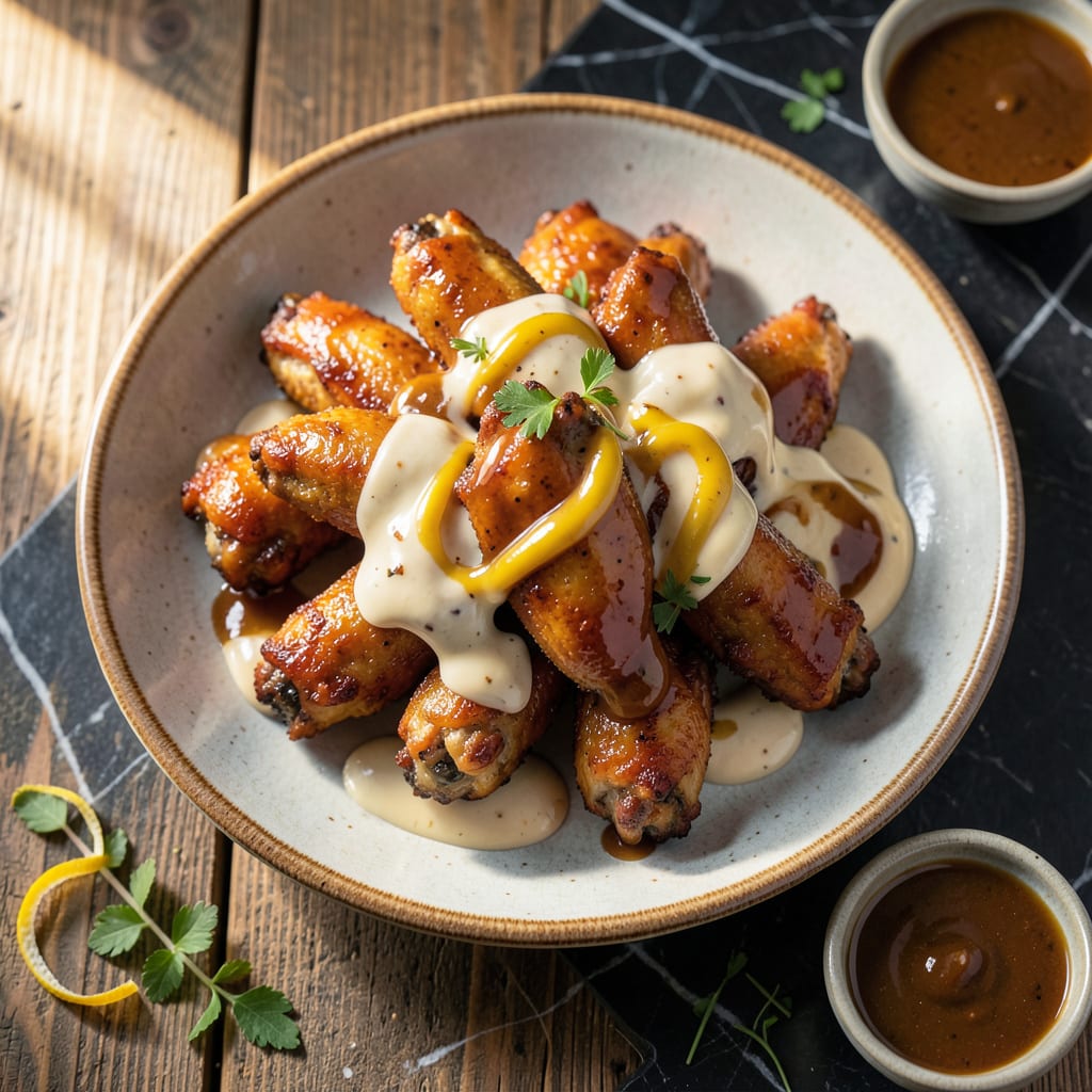 Comprehensive Honey Mustard Sauce Recipe for Chicken Wings: Tangy Dip With Sweet Heat visual reference