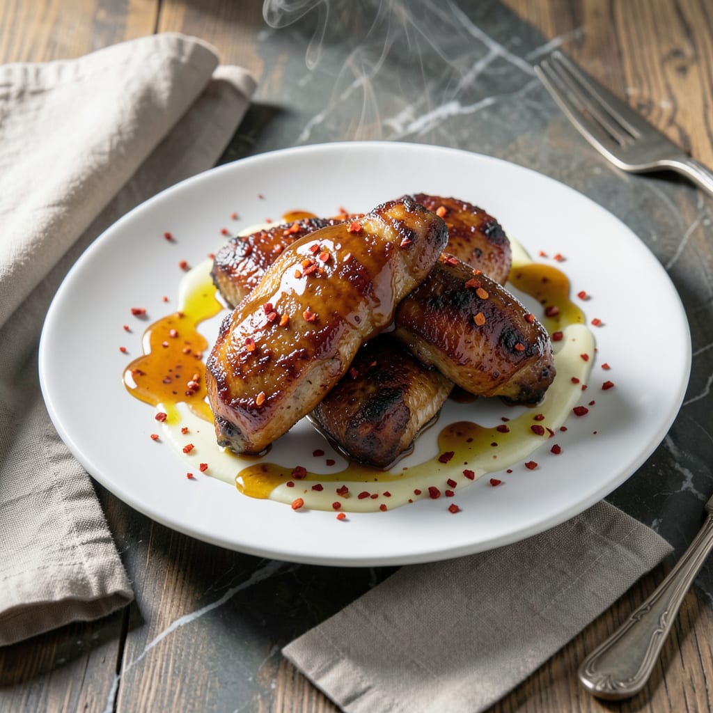 Visual representation of Hot Honey Sauce Recipe for Chicken: Spicy Sweet Drizzle with a Bold Kick