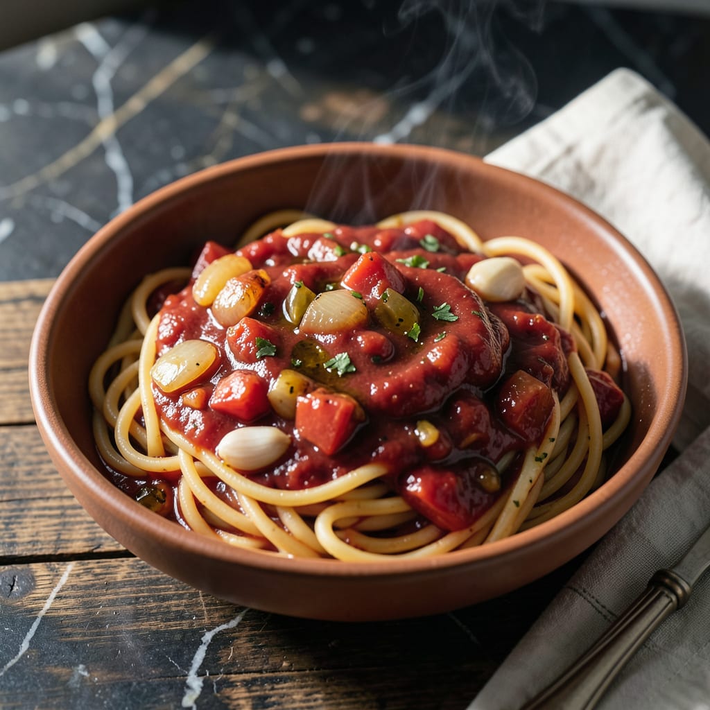Instant Pot Spaghetti Sauce Recipe: Bold Tomato and Herb Depth in 30 Minutes example with annotations
