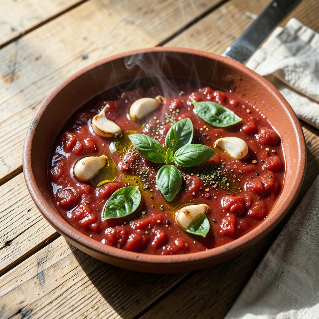 Complete Italian Amogio Sauce Recipe: Rich Garlic Herb Infusion for Pasta Night overview image
