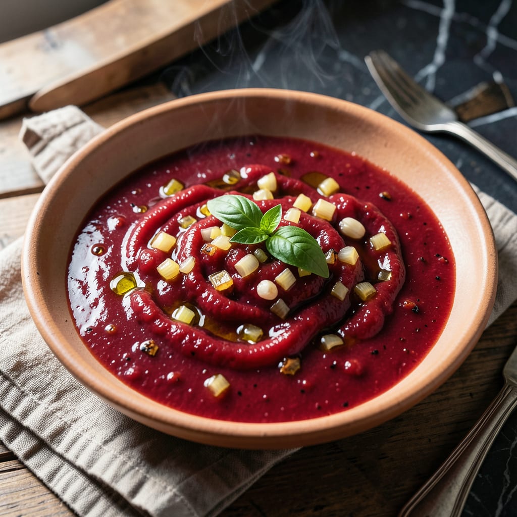 Italian Amogio Sauce Recipe: Umami Rich Tomato and Herb Simmer illustration with key details