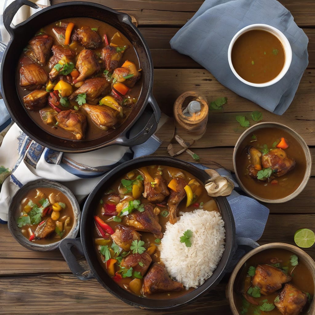 J Gumbo Voodoo Chicken Recipe: Spicy Cajun Delight example with annotations