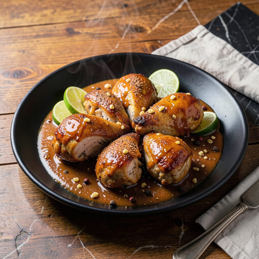 Visual representation of Jamaican Baked Chicken Sauce Recipe: Bold Island Flavors in a Silky Glaze
