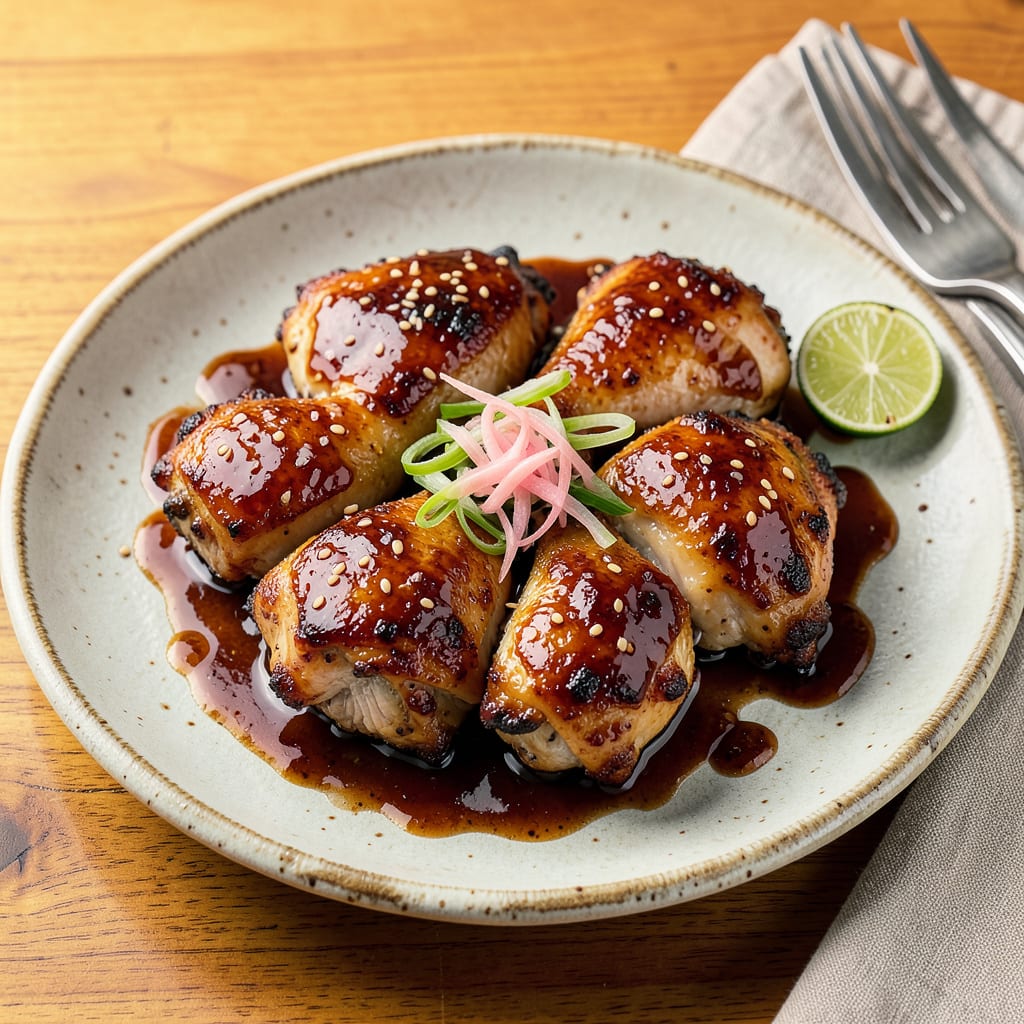 japanese bbq sauce recipe chicken illustration with key details