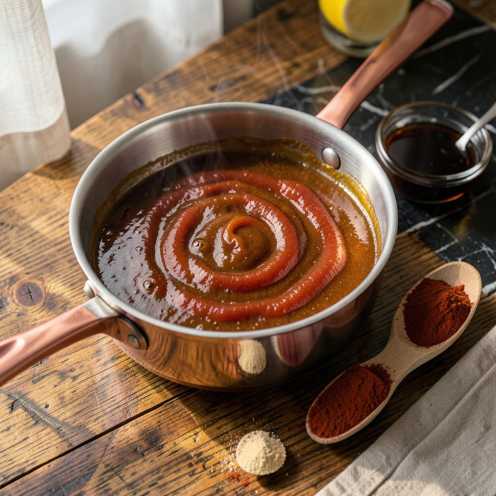 Visual representation of Keto BBQ Sauce Recipe: Sugar Free, Smoky Sweetness in Minutes