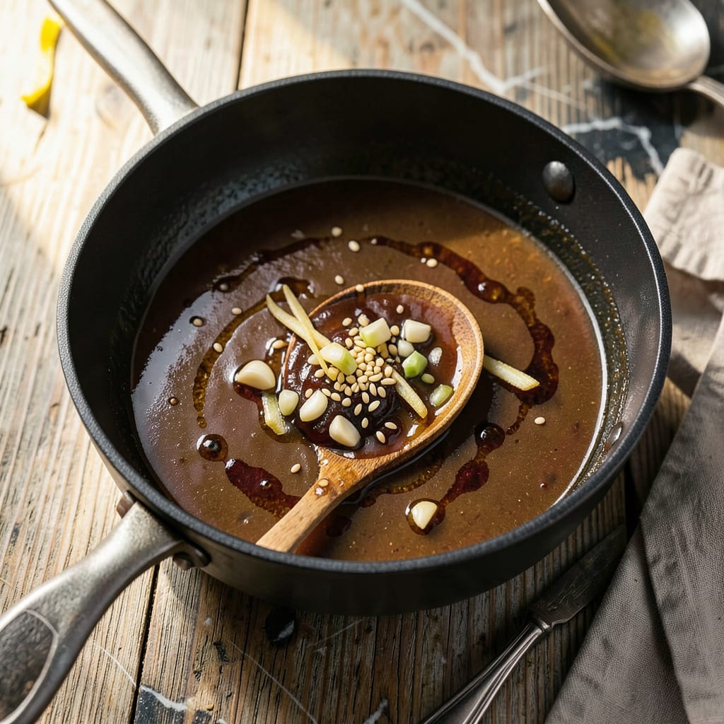 kikkoman teriyaki sauce recipe illustration with key details