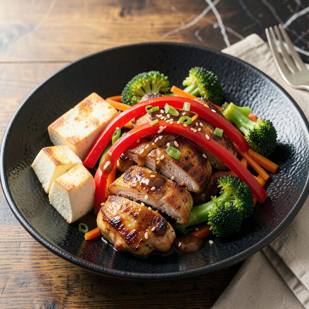 Comprehensive kikkoman teriyaki sauce stir fry recipe visual reference