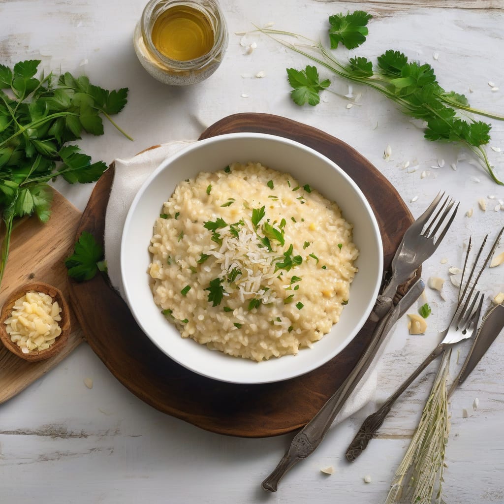 Knorr Garlic Parmesan Chicken Risotto Recipe: Creamy One Pot Wonder example with annotations