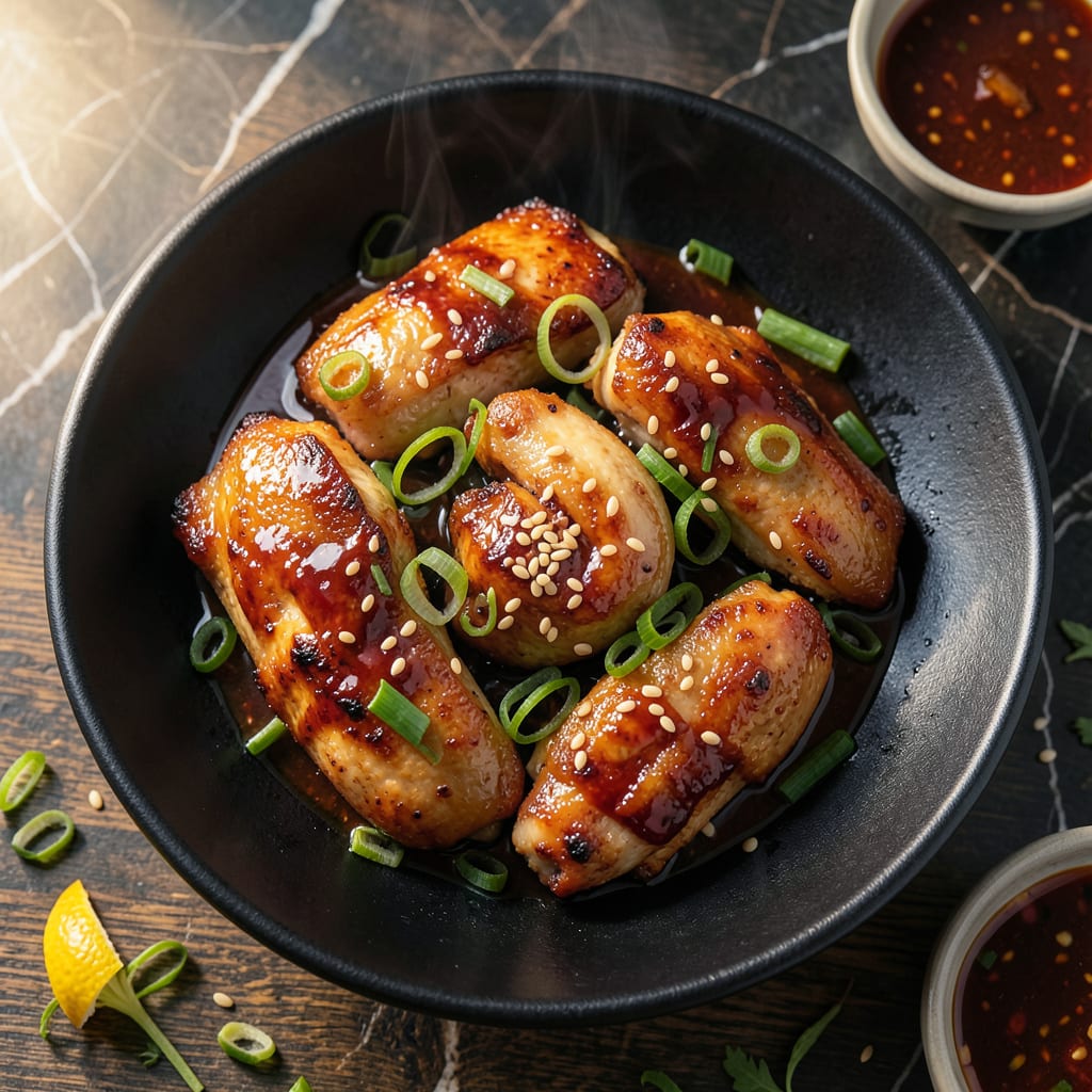 Korean BBQ Sauce Chicken Oven Recipe: Sticky Glazed Perfection detailed visual guide