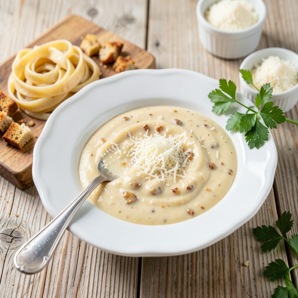 Complete Kraft Parmesan Alfredo Sauce Recipe: Creamy Homemade Upgrade in 15 Minutes overview image