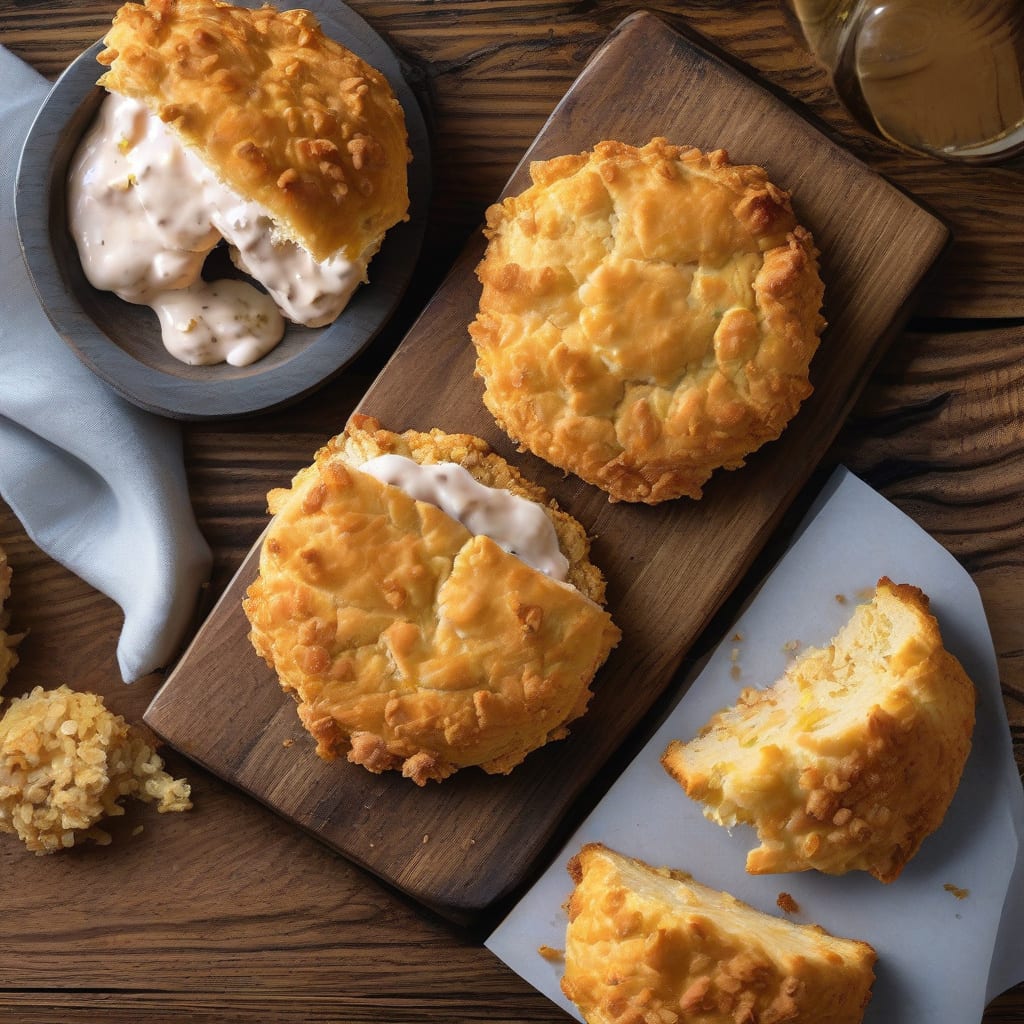 Comprehensive Krispy Krunchy Chicken Biscuit Recipe: Southern Comfort in Every Bite visual reference