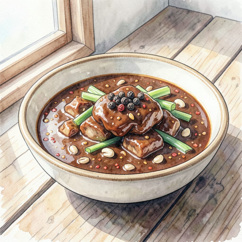 Visual representation of Kung Pow Sauce Recipe: Spicy Sichuan Inspired Flavor Boost