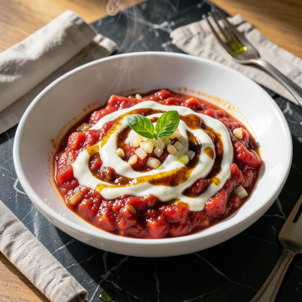 À La Vodka Sauce Recipe: Silky Tomato Cream With a Kick illustration with key details