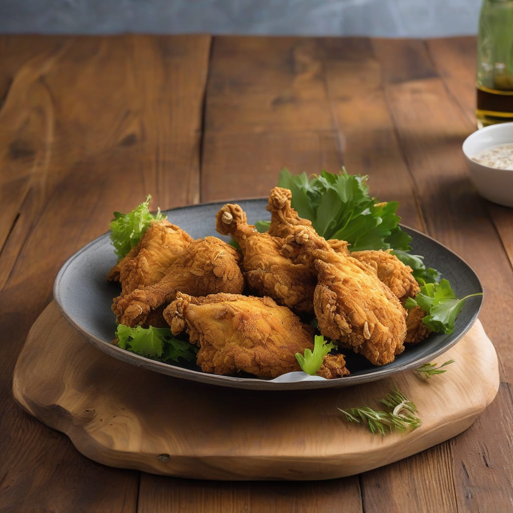 Leftover Fried Chicken Recipe: Crispy Revival in 20 Minutes example with annotations
