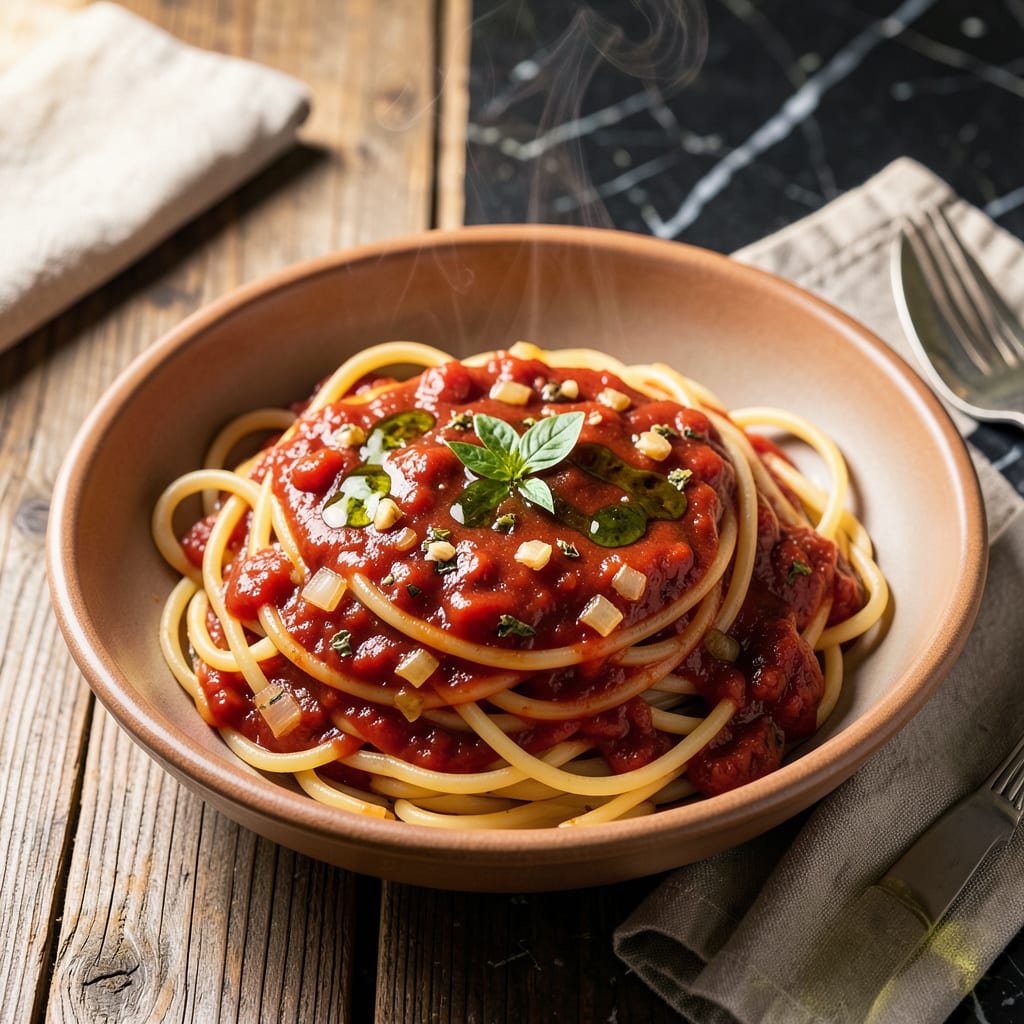 Complete Lidia's Spaghetti Sauce Recipe With Tomato Sauce: Grandma Approved Italian Tradition overview image