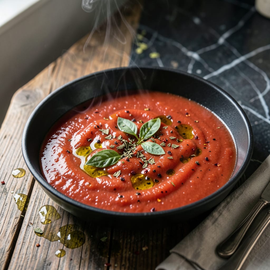 Low FODMAP Tomato Sauce Recipe: Gut Friendly Flavor Without Compromise example with annotations